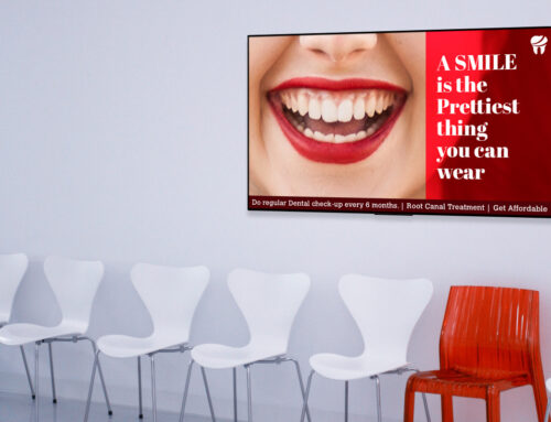Benefits of Digital Signage in Dentists !