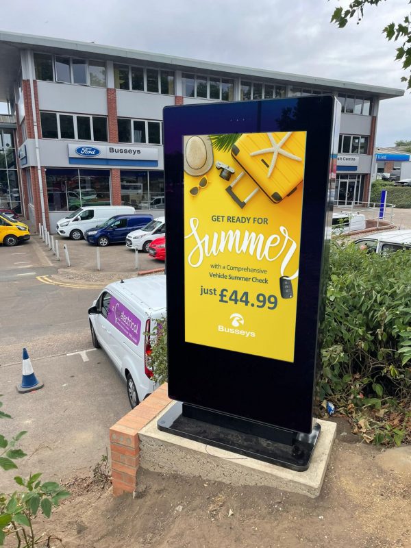 Bussey's of Norwich Car Dealership ! inVoke Digital Signage